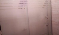 اسعار - كابينه - الشاور - زجاج - السكوريت - 10 -  مم - صنفره - شكل - خطوط